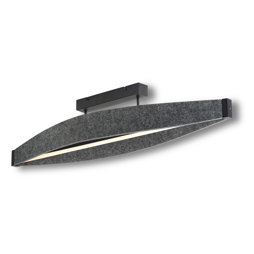 Osram - Plafón LED de superficie DECOR FLAT LED/23W/230V gris