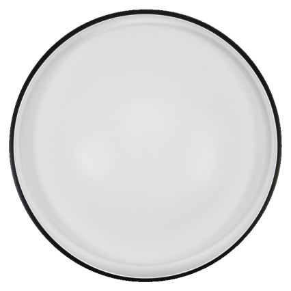 Osram - Luminaria de techo LED regulable ORBIS LIVIA LED/24W/230V Ø 43 cm negro/blanco