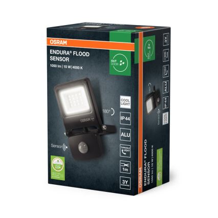 Osram - Proyector LED con sensor ENDURA LED/10W/230V 4000K IP44