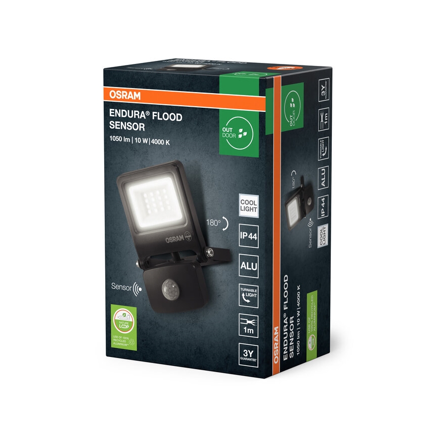 Osram - Proyector LED con sensor ENDURA LED/10W/230V 4000K IP44
