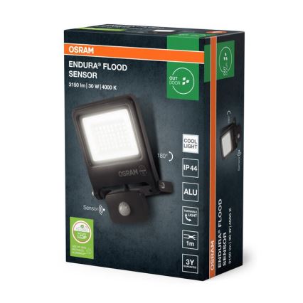 Osram - Proyector LED con sensor ENDURA LED/30W/230V IP44