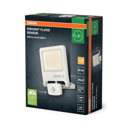 Osram - Proyector LED con sensor ENDURA LED/50W/230V 3000K IP44