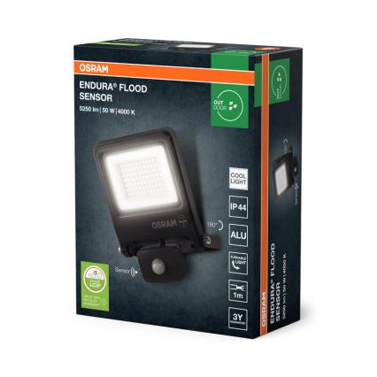 Osram - Proyector LED con sensor ENDURA LED/50W/230V 4000K IP44