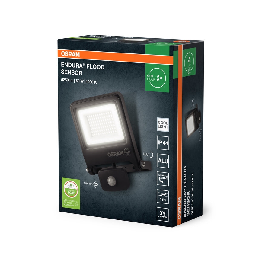 Osram - Proyector LED con sensor ENDURA LED/50W/230V 4000K IP44