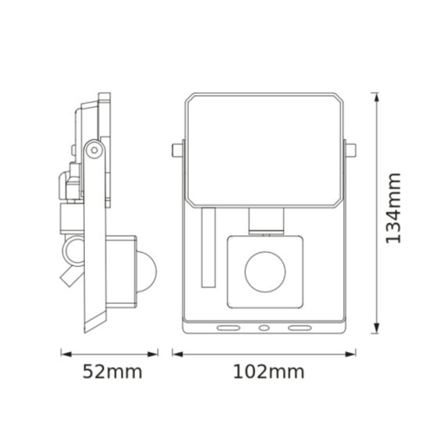 Osram - Proyector LED con sensor FLOODLIGHT LED/10W/230V 6500K IP65