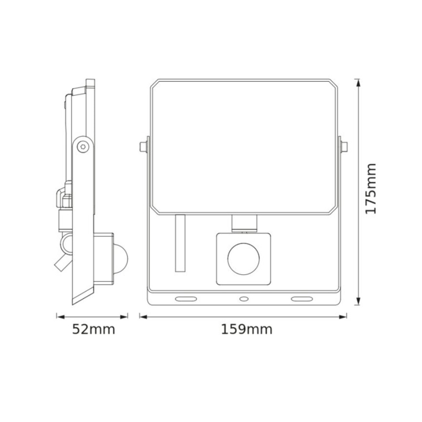 Osram - Proyector LED con sensor FLOODLIGHT LED/30W/230V 3000K IP65