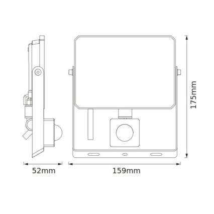 Osram - Proyector LED con sensor FLOODLIGHT LED/30W/230V 4000K IP65