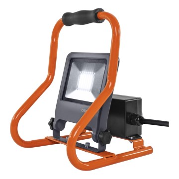 Osram - Proyector LED con soporte R-STAND LED/30W/230V 4000K P44 naranja