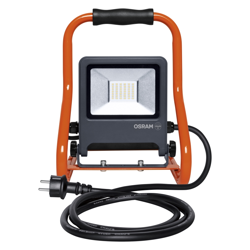 Osram - Proyector LED con soporte R-STAND LED/30W/230V 4000K P44 naranja