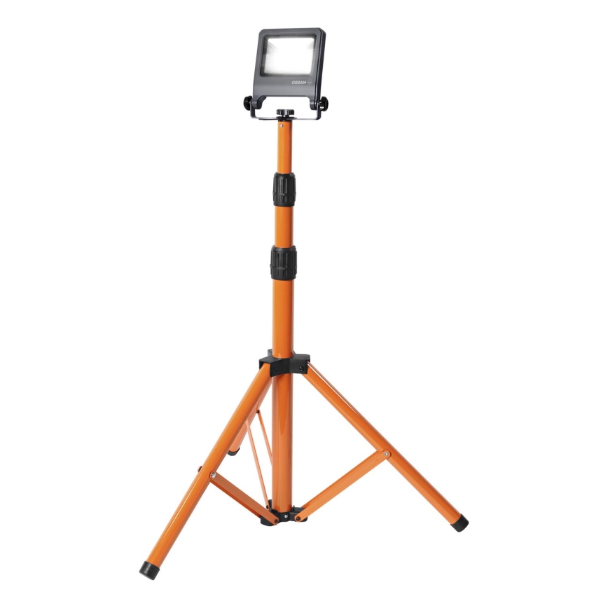 Osram - Proyector LED con trípode TRIPOD LED/20W/230V 4000K IP65 naranja