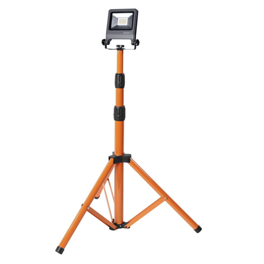 Osram - Proyector LED con trípode TRIPOD LED/20W/230V 4000K IP65 naranja