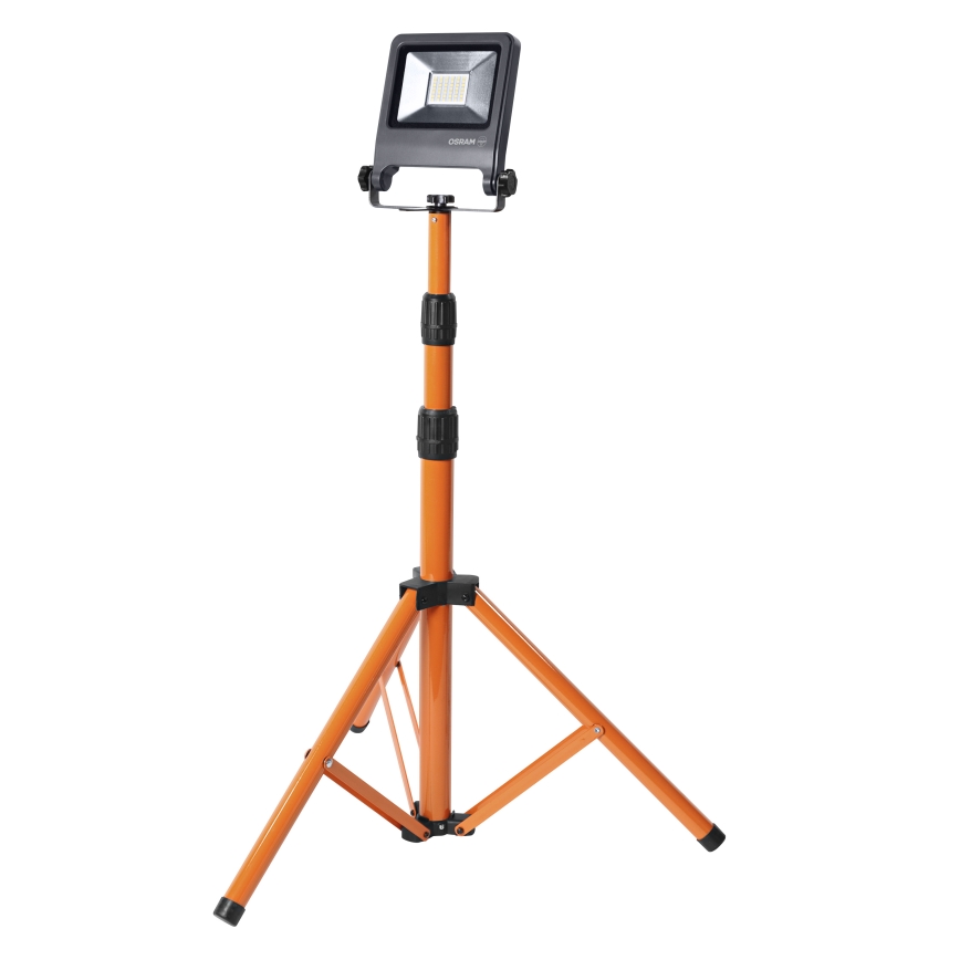 Osram - Proyector LED con trípode TRIPOD LED/30W/230V 4000K IP65 naranja