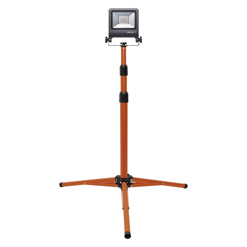Osram - Proyector LED con trípode TRIPOD LED/30W/230V 4000K IP65 naranja
