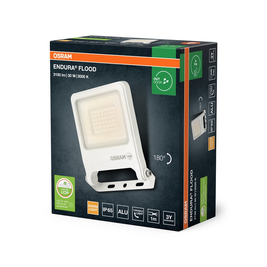 Osram - Proyector LED ENDURA/30W/230V 3000K IP65