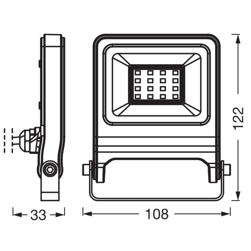 Osram - Proyector LED ENDURA LED/10W/230V 3000K IP65