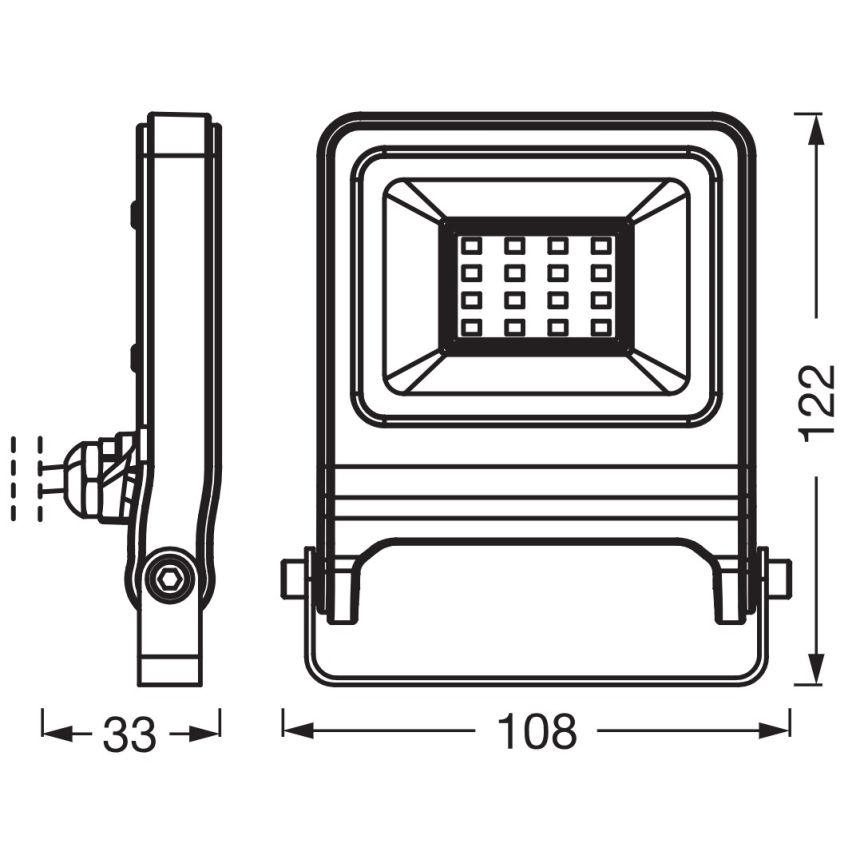 Osram - Proyector LED ENDURA LED/10W/230V 4000K IP65