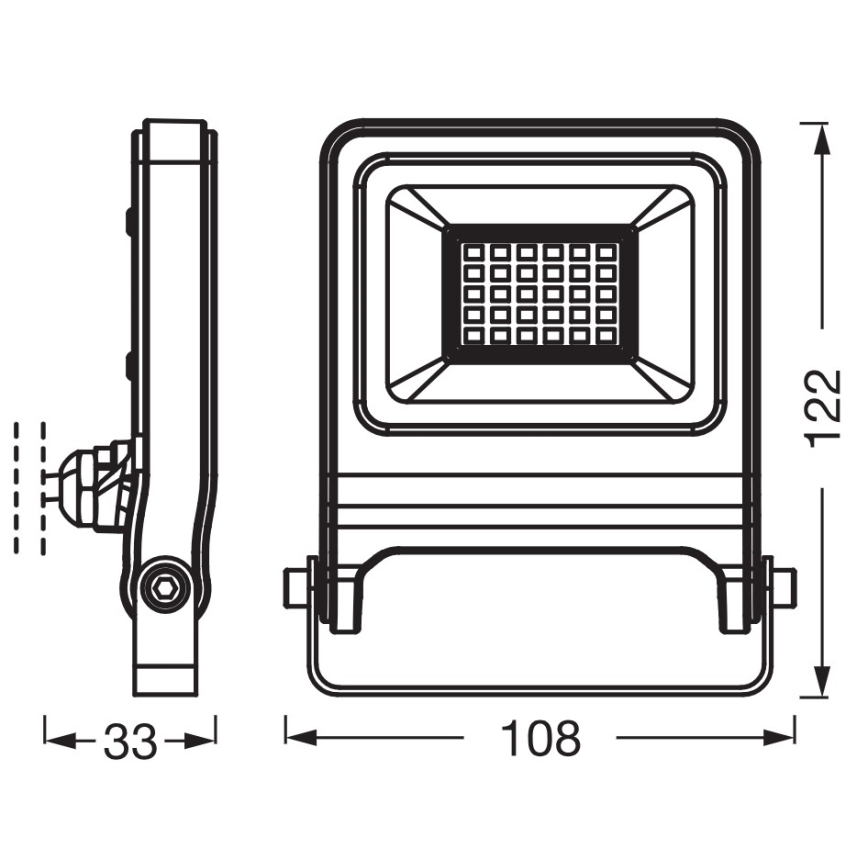 Osram - Proyector LED ENDURA LED/20W/230V 3000K IP65