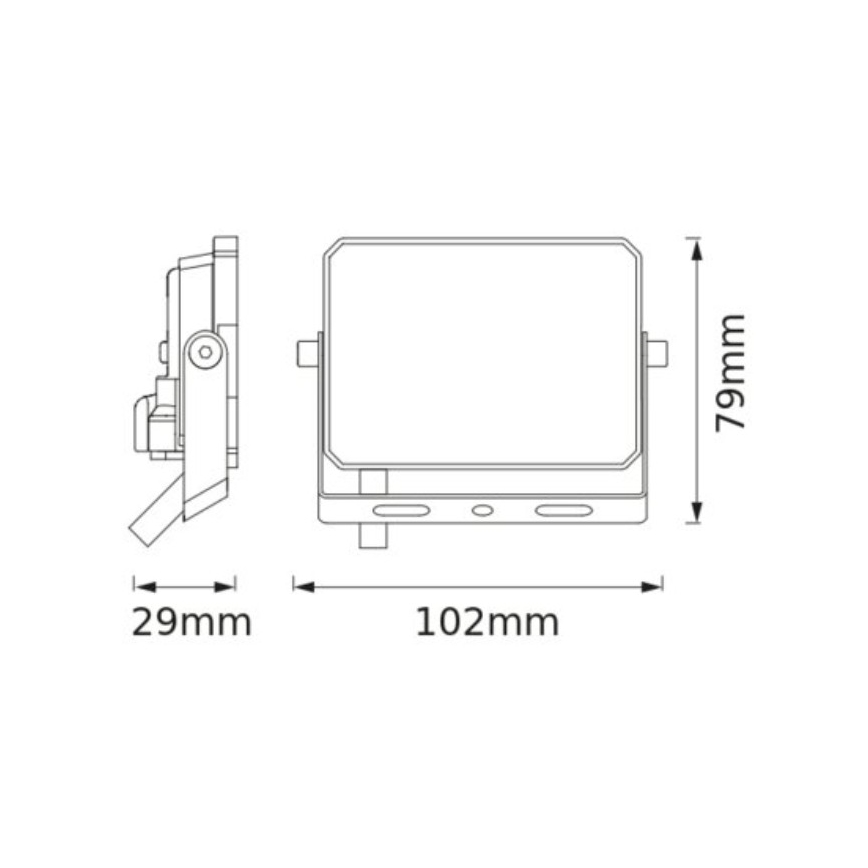 Osram - Proyector LED FLOODLIGHT/10W/230V 3000K IP65