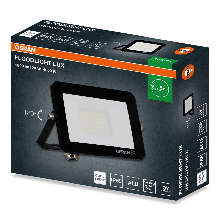 Osram - Proyector LED FLOODLIGHT LED/20W/230V 4000K IP65