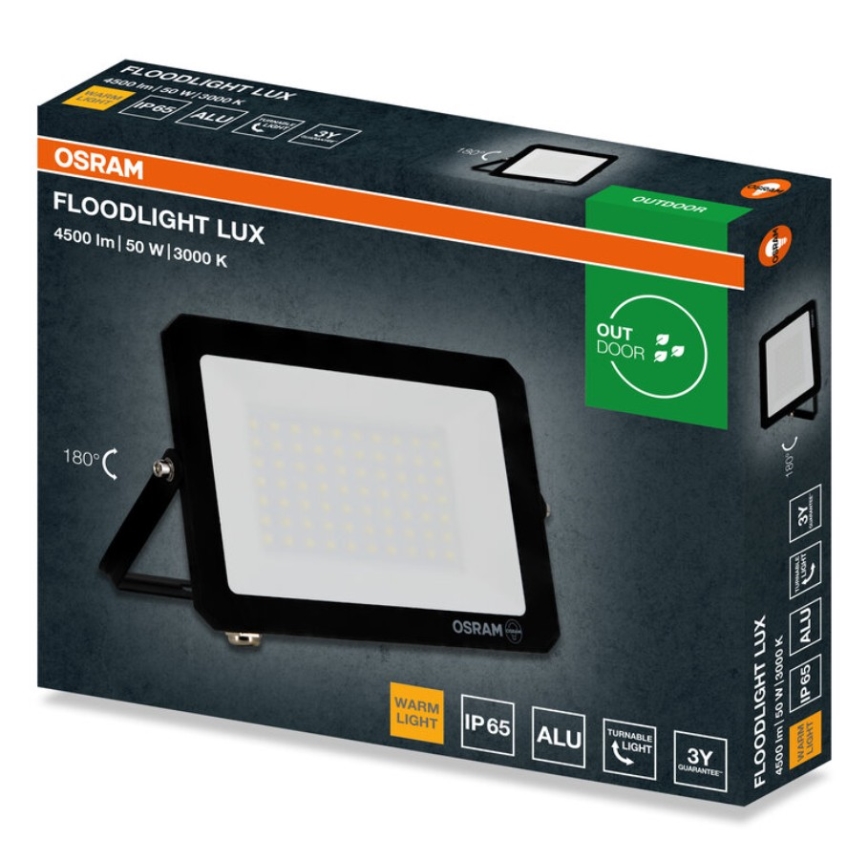 Osram - Proyector LED FLOODLIGHT LED/50W/230V 3000K IP65