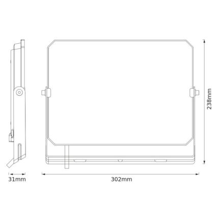 Osram - Reflector LED Floodlight LED/100W/230V 6500K IP65