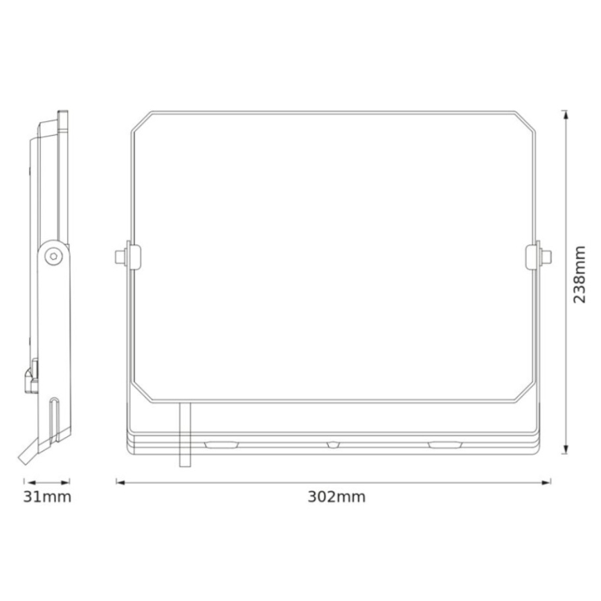 Osram - Reflector LED Floodlight LED/100W/230V 6500K IP65
