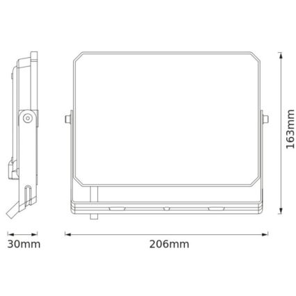 Osram - Reflector LED FLOODLIGHT LED/50W/230V 6500K IP65