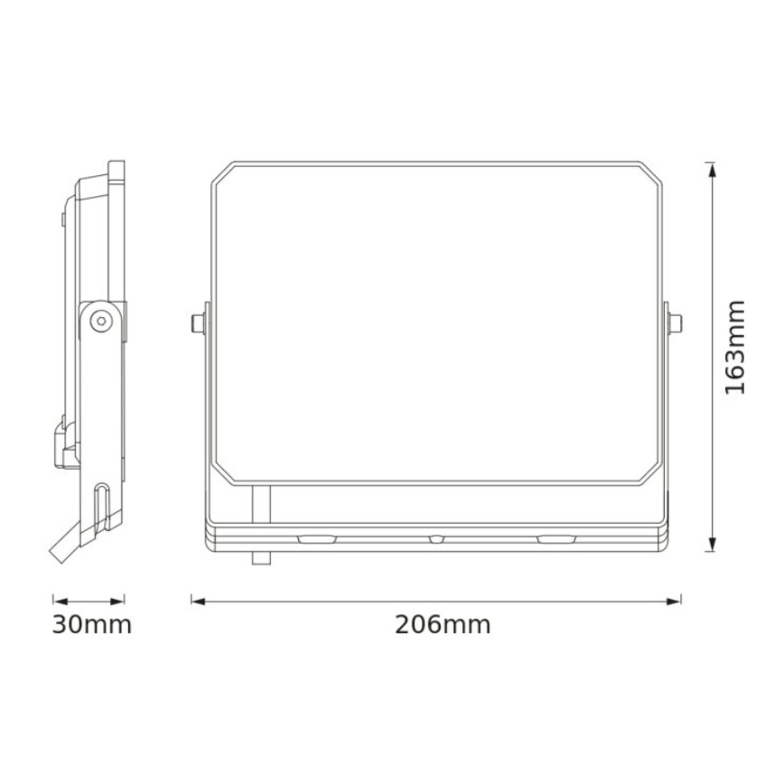 Osram - Reflector LED FLOODLIGHT LED/50W/230V 6500K IP65