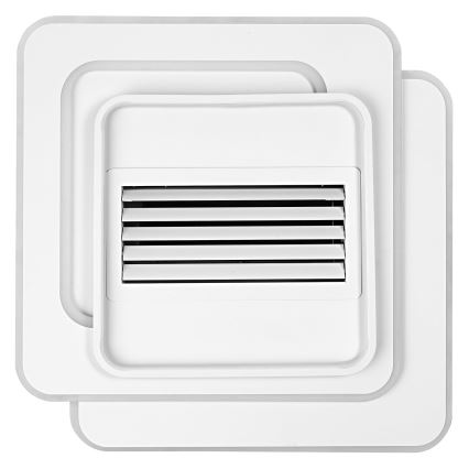 Osram - Luminaria LED de techo regulable con ventilador CEILING FAN LED/55W/230V 3000-6500K blanca + mando a distancia