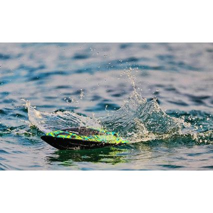 Overmax - Barco teledirigido X-SURGE 4000 mAh negro/verde