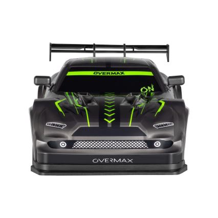 Overmax - Coche RC de drift con mando a distancia X-OVERSLIDE 1000 mAh negro/verde/azul/rojo
