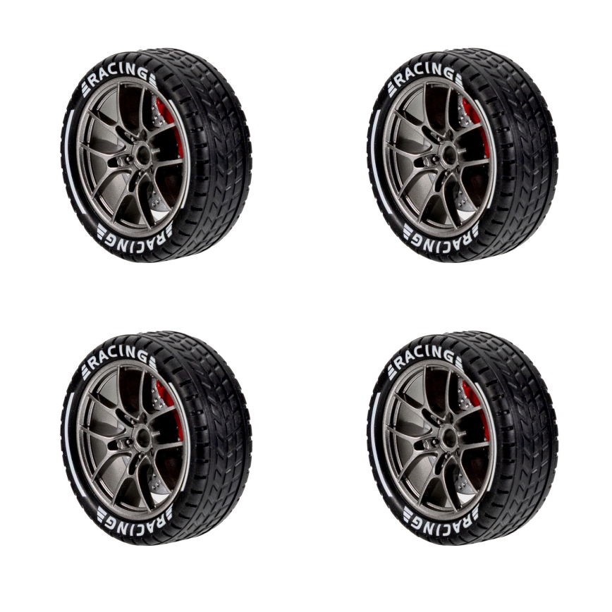 Overmax - Coche RC de drift con mando a distancia X-OVERSLIDE 1000 mAh negro/verde/azul/rojo