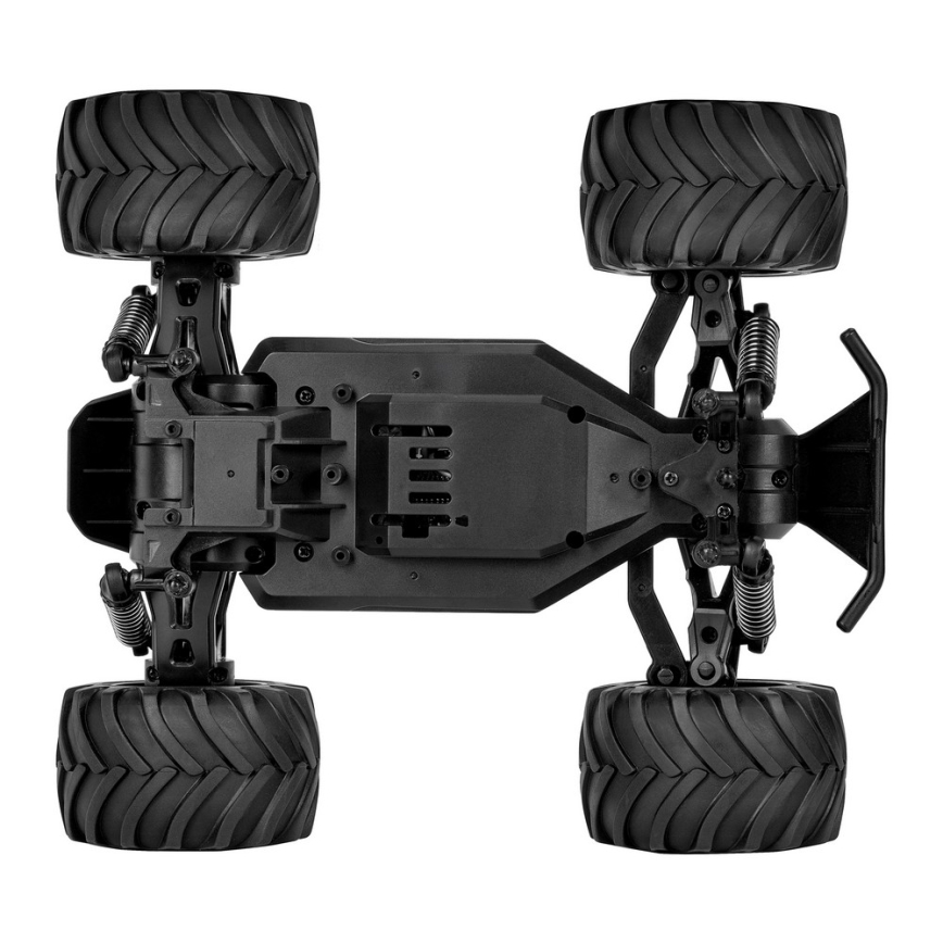 Overmax - Coche RC teledirigido X-JOLT 1000 mAh negro/amarillo