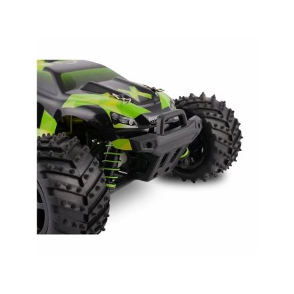 Overmax - Coche teledirigido X-MONSTER 3.0 1700 mAh Negro/Verde
