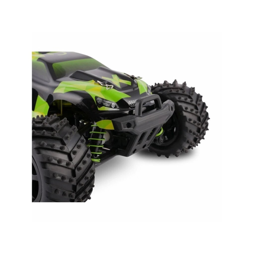 Overmax - Coche teledirigido X-MONSTER 3.0 1700 mAh Negro/Verde