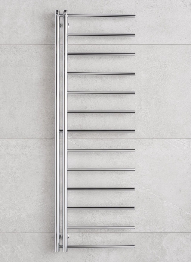P.M.H. AP2C - Radiador toallero en escalera para baño APOLLO 219W 150 cm derecho/cromo brillante