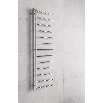 P.M.H. AP2C - Radiador toallero en escalera para baño APOLLO 219W 150 cm derecho/cromo brillante