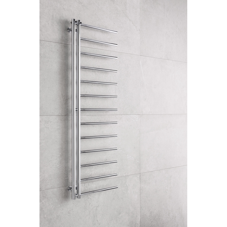 P.M.H. AP2C - Radiador toallero en escalera para baño APOLLO 219W 150 cm derecho/cromo brillante