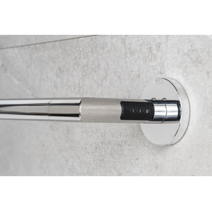 P.M.H. IN1SS-L - Toallero eléctrico INGA 17W/230V 85,9 cm IP44 izquierdo/acero inoxidable pulido