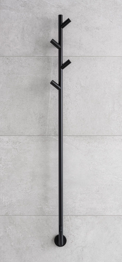 P.M.H. LS1B - Toallero eléctrico LISA 24W/230V 170 cm IP44 negro