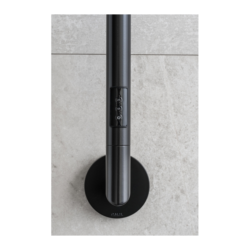 P.M.H. LS1B - Toallero eléctrico LISA 24W/230V 170 cm IP44 negro