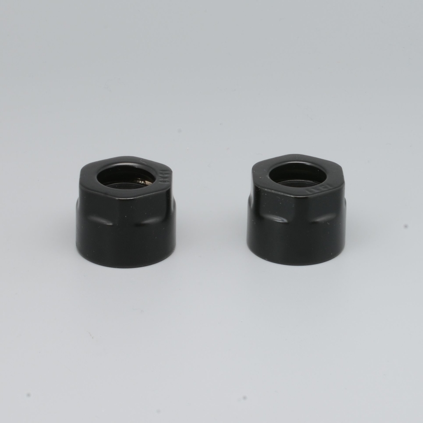 P.M.H. M15B4024 - Racor de compresión para válvula VISION/INTER negro/cobre 15 mm