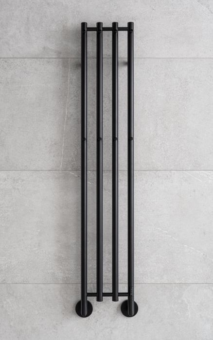 P.M.H. MO1B-R - Toallero eléctrico MONA 93W/230V 153,3 cm IP44 negro