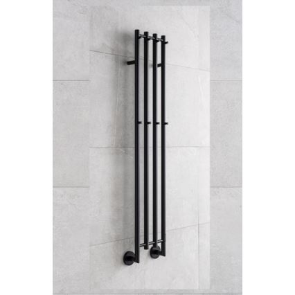 P.M.H. MO1B-R - Toallero eléctrico MONA 93W/230V 153,3 cm IP44 negro