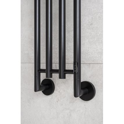 P.M.H. MO1B-R - Toallero eléctrico MONA 93W/230V 153,3 cm IP44 negro
