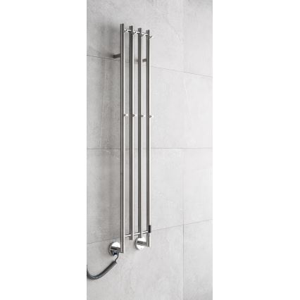 P.M.H. MO1SS-L - Toallero eléctrico MONA 93W/230V 153,3 cm IP44 acero inoxidable pulido