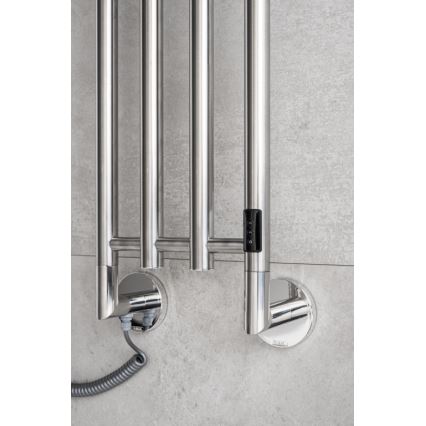 P.M.H. MO1SS-L - Toallero eléctrico MONA 93W/230V 153,3 cm IP44 acero inoxidable pulido