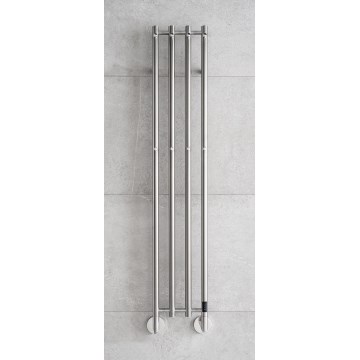 P.M.H. MO1SS-L - Toallero eléctrico MONA 93W/230V 153,3 cm IP44 acero inoxidable pulido