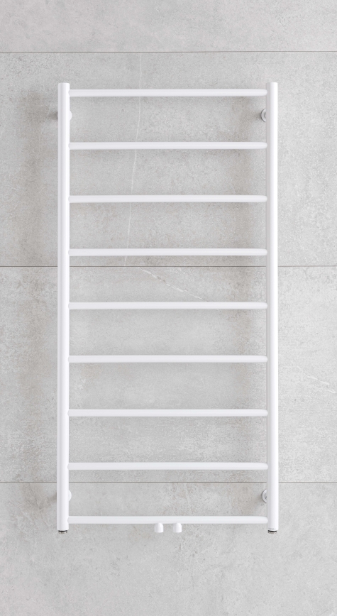 P.M.H. NS4W-M - Radiador toallero para baño NAAS 349 W 121 cm blanco