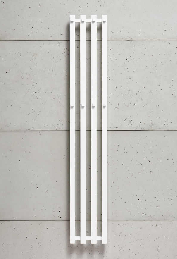 P.M.H. P2W/4 - Radiador toallero para baño PLUTO 406 W 150 cm blanco